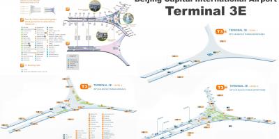 Beijing terminal 3 arată hartă