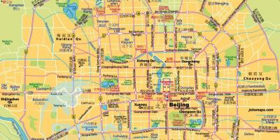 Inel de la Beijing road arată hartă