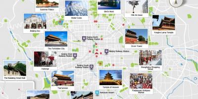 Beijing locuri de interes hartă